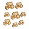 Tractor Farm Vehicle Wood Buttons for Sewing Knitting Crochet DIY Craft